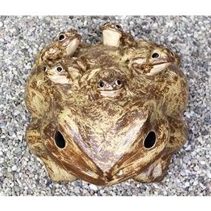 信楽焼 蛙 置物 かえる 陶器 縁起物 かわいい カエル おしゃれ ギフト