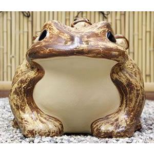 信楽焼 蛙 置物 かえる 陶器 縁起物 かわいい カエル おしゃれ ギフト