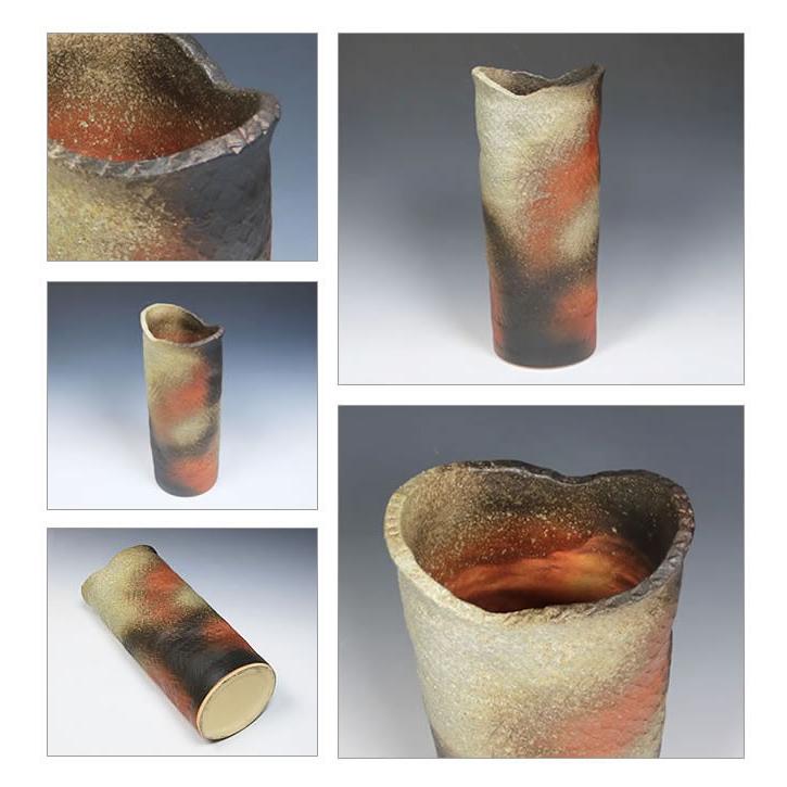 傘立て 陶器 おしゃれ 信楽焼 かさたて 和風 傘入れ モダン 緋色 玄関