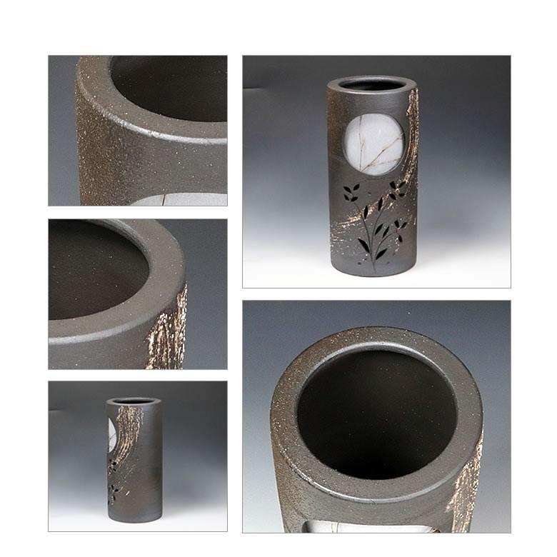 傘立て 陶器 おしゃれ 信楽焼 かさたて 和風 傘入れ モダン 黒 傘立て 陶器 おしゃれ 信楽焼 かさたて 和風 傘入れ モダン 黒