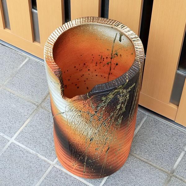 傘立て 陶器 おしゃれ 信楽焼 かさたて 和風 傘入れ モダン 緋色 傘立て 陶器 おしゃれ 信楽焼 かさたて 和風 傘入れ モダン 緋色