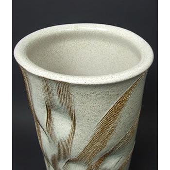 傘立て 陶器 おしゃれ 信楽焼 かさたて 和風 傘入れ モダン 白 玄関