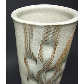 傘立て 陶器 おしゃれ 信楽焼 かさたて 和風 傘入れ モダン 白 玄関