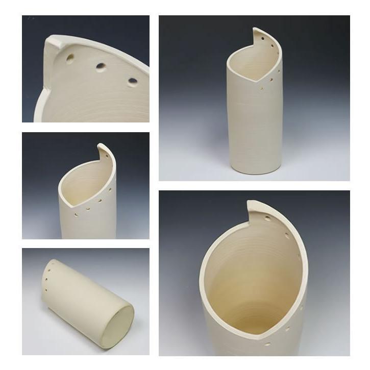 傘立て 陶器 おしゃれ 信楽焼 かさたて 和風 傘入れ モダン 白