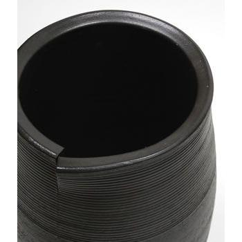 傘立て 陶器 おしゃれ 信楽焼 かさたて 和風 傘入れ モダン 黒 玄関 新築祝 スリム ギフト シンプル 開店祝 ブラック傘立て kt-0298_2