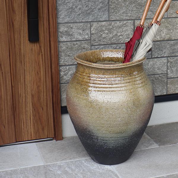 傘立て 陶器 おしゃれ 信楽焼 かさたて 和風 傘入れ モダン 玄関 新築