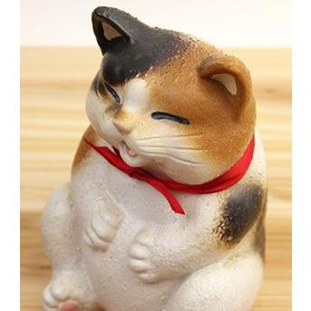 可愛い猫の陶器置物 ねこの貯金箱 Zappy ＊ ナチュラル かわいい 猫 ネコ 置物 陶器