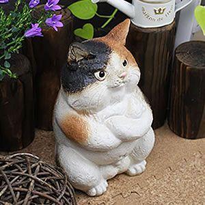 信楽焼 猫 置物 可愛い 陶器 ネコ ねこ 置物 しがらき インテリア