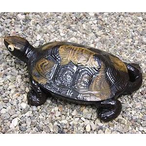 信楽焼 10号福亀おきもの 送料無料 長寿にご利益がある亀 縁起物のかめ