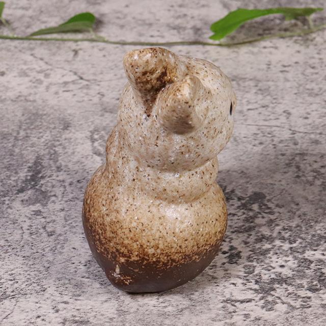 信楽焼 ペアうさぎ 置物 玄関 セット かわいい 陶器 ウサギ 兎 信楽焼 ペアうさぎ 置物 玄関 セット かわいい 陶器 ウサギ 兎