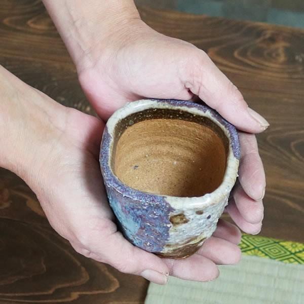 山野草鉢 信楽焼 手づくり 山草鉢 鉢 山草 コケ玉 手作り 植木鉢 陶器