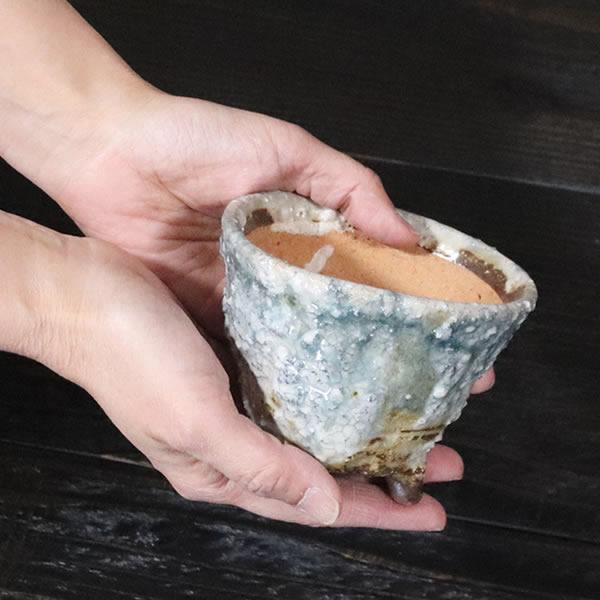 山野草鉢 信楽焼 手づくり 山草鉢 鉢 山草 コケ玉 手作り 植木鉢 陶器