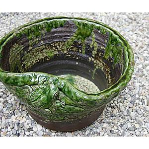 信楽焼 睡蓮鉢 メダカ鉢 めだか鉢 陶器 水鉢 ビオトープ 金魚鉢 信楽焼