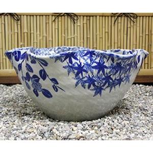 信楽焼 睡蓮鉢 メダカ鉢 おしゃれ めだか鉢 陶器 水鉢 ビオトープ