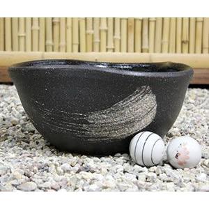 信楽焼 睡蓮鉢 メダカ鉢 おしゃれ めだか鉢 陶器 水鉢 ビオトープ