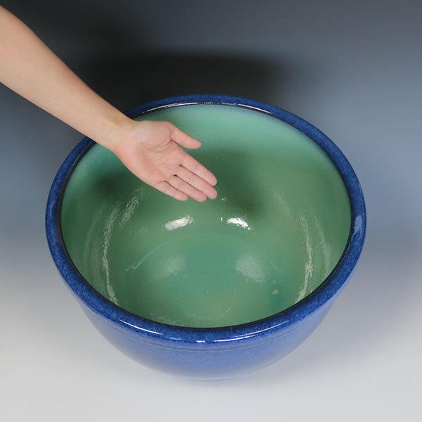 信楽焼 睡蓮鉢 メダカ鉢 おしゃれ めだか鉢 陶器 水鉢 ビオトープ