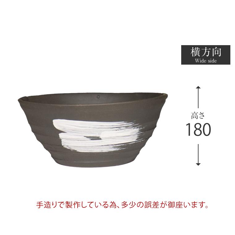 信楽焼 睡蓮鉢 メダカ鉢 おしゃれ めだか鉢 陶器 水鉢 ビオトープ