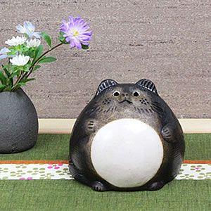 狸 陶器 たぬき タヌキ 開運 厄除け 商売繁盛 たぬき置物 やきもの し