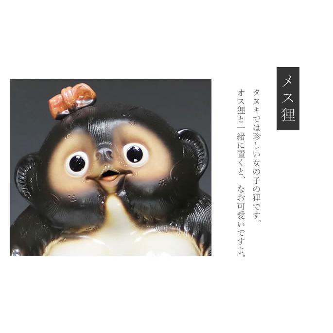 信楽焼 18号メス狸 たぬき タヌキ 開運 縁起物 可愛い 陶器 商売 信楽焼 18号メス狸 たぬき タヌキ 開運 縁起物 可愛い 陶器 商売