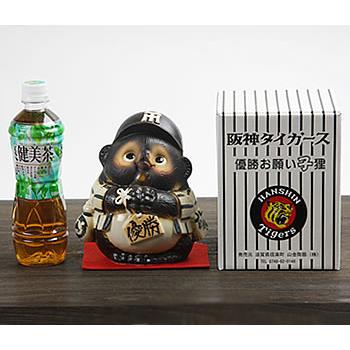 信楽焼 阪神タイガース優勝お願い子狸 たぬき 開運 縁起物 信楽焼 阪神タイガース優勝お願い子狸 たぬき 開運 縁起物