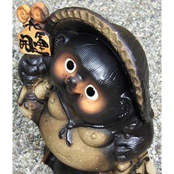 信楽焼　18号開運狸　高さ56㌢タヌキ　たぬきお買い得狸 信楽焼 18号開運狸 高さ56㌢タヌキ たぬきお買い得狸