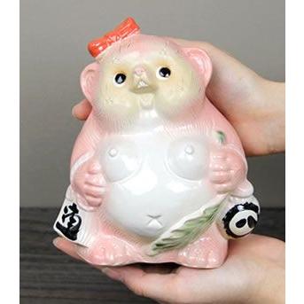 信楽焼 狸 陶器 たぬき タヌキ 開運 かわいい 和風 女の子 新築祝 開店
