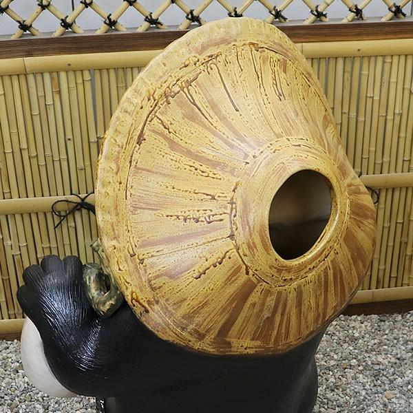 信楽焼 35号福ひねり狸 たぬき タヌキ 開運 縁起物 可愛い 陶器 商売