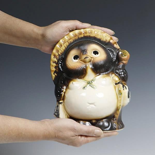 信楽焼 7号福狸 縁起物 たぬき タヌキ 置物 狸 開運 商売繁盛 信楽焼 7号福狸 縁起物 たぬき タヌキ 置物 狸 開運 商売繁盛
