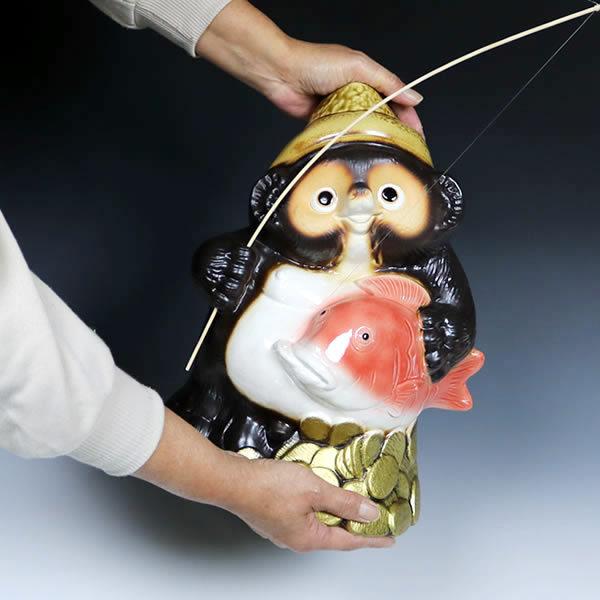 信楽焼 恵比寿狸 七福神 たぬき タヌキ 狸 開運 縁起物 可愛い 信楽焼 恵比寿狸 七福神 たぬき タヌキ 狸 開運 縁起物 可愛い