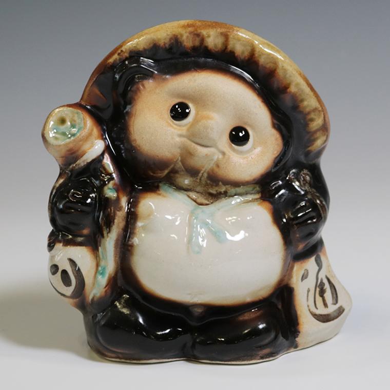 信楽焼 たぬき 置物 可愛い 狸 陶器 プレゼント タヌキ おしゃれ