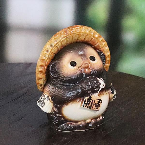 信楽焼 お願い狸 狸 信楽焼きたぬき しがらき焼タヌキ 陶器タヌキ
