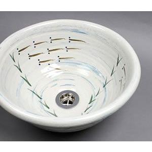信楽焼 手洗い鉢 洗面ボウル 洗面ボール 陶器 手洗い器 洗面台 トイレ
