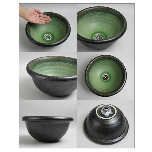 信楽焼 手洗い鉢 洗面ボウル 洗面ボール 陶器 手洗い器 洗面台 トイレ