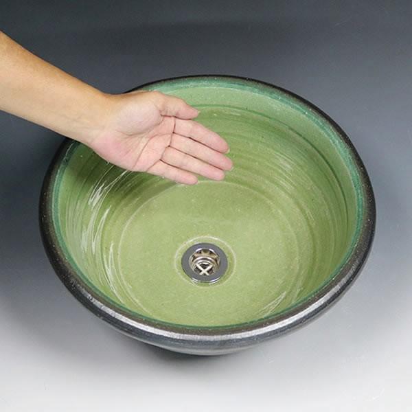 信楽焼 手洗い鉢 洗面ボウル 洗面ボール 陶器 手洗い器 洗面台
