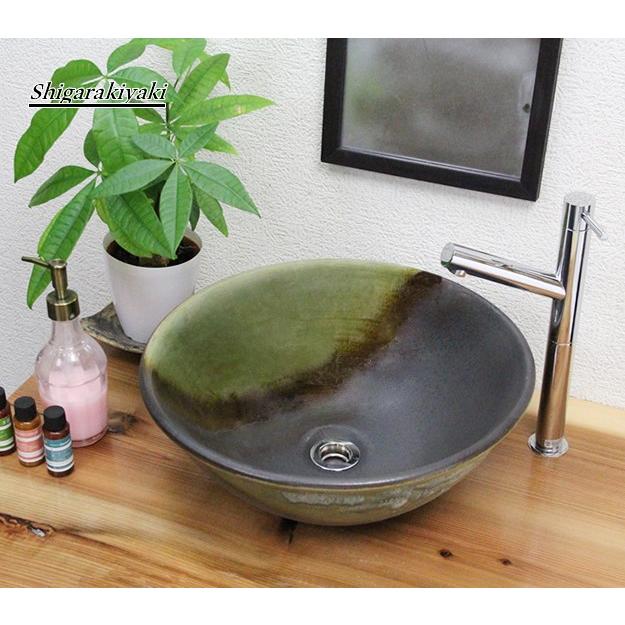 信楽焼 手洗い鉢 洗面ボウル 洗面ボール 陶器 手洗い器 洗面台 信楽焼 手洗い鉢 洗面ボウル 洗面ボール 陶器 手洗い器 洗面台