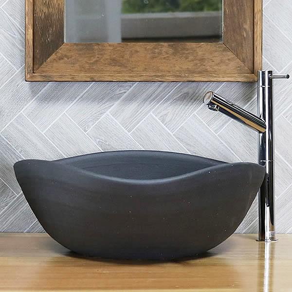 信楽焼 手洗い鉢 洗面ボウル 洗面ボール 陶器 手洗い器 洗面台