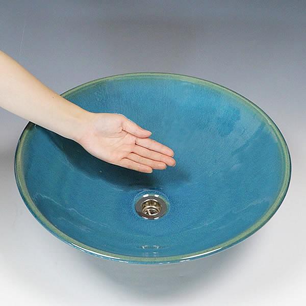 信楽焼 手洗い鉢 洗面ボウル 洗面ボール 陶器 手洗い器 洗面台