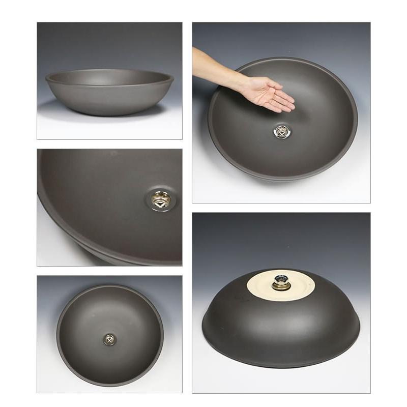 信楽焼 手洗い鉢 洗面ボウル 洗面ボール 陶器 手洗い器 洗面台