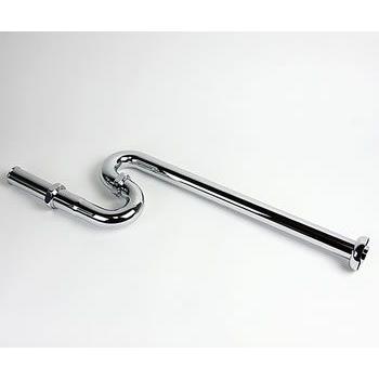 信楽焼 洗面ボウル用のロングSトラップ配管金具 32mm