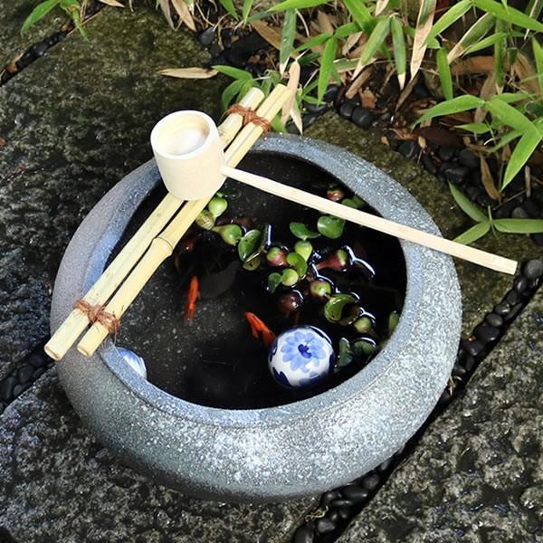 信楽焼 つくばい 竹付つくばい 金魚鉢 メダカ鉢 陶器 ツクバイ 信楽焼 つくばい 竹付つくばい 金魚鉢 メダカ鉢 陶器 ツクバイ