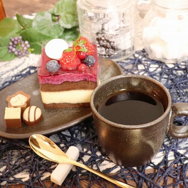 信楽焼 コーヒーカップ 陶器 おしゃれ 黒 和風 珈琲 ソーサー 珈琲碗皿