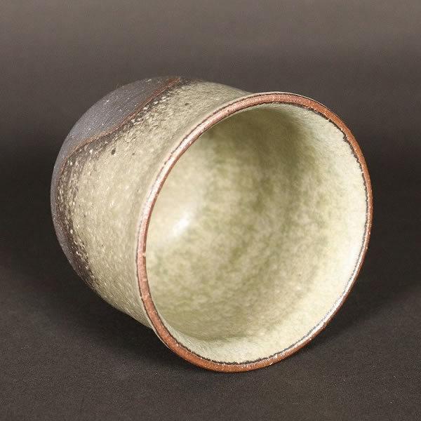 信楽焼 ゆのみ 土もの湯のみ茶碗 陶器コップ 湯呑み やきもの 信楽
