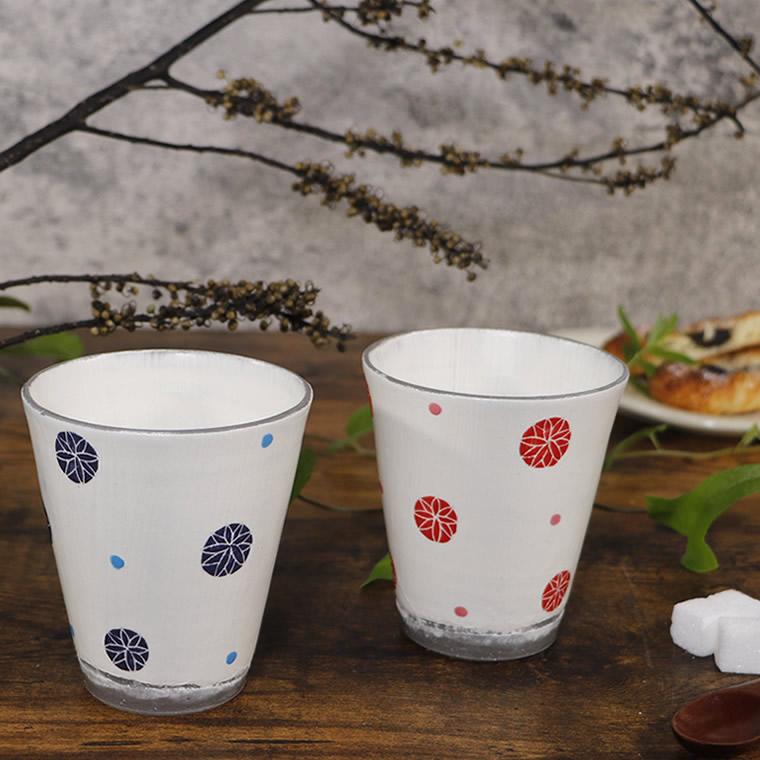 信楽焼 ペア フリーカップ 焼酎カップ 2客セット 陶器 結婚祝い