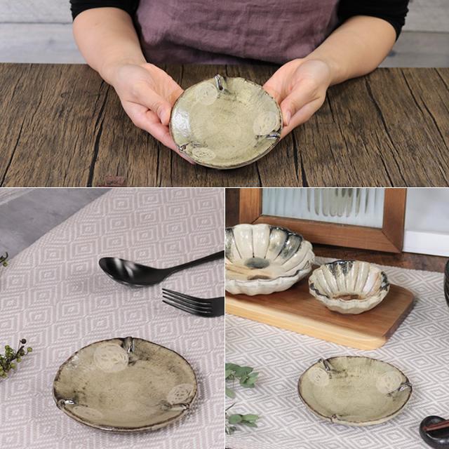 信楽焼 小皿 食器 和食器 お皿 おしゃれ 11.5cm 豆皿 取り皿 信楽焼 小皿 食器 和食器 お皿 おしゃれ 11.5cm 豆皿 取り皿