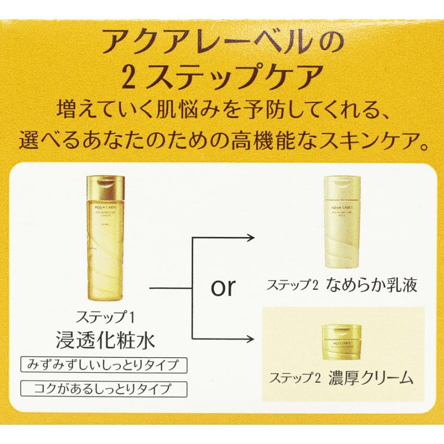 資生堂 AQUA LABEL アクアレーベル バウンシングケア クリーム 50g（医薬部外品）乾燥小ジワ ハリ エイジングケア 美白｜shigekichiya｜05