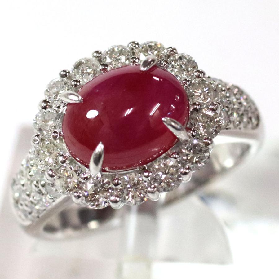 Pt900スタールビーリング R4.158 D1.50 10.7g #17.5 : 鴫原質店 - 通販  