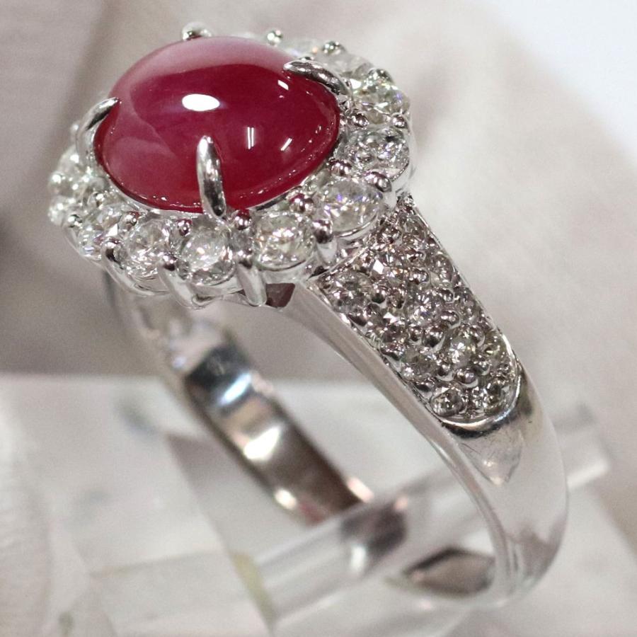 Pt900スタールビーリング R4.158 D1.50 10.7g #17.5 : 鴫原質店 - 通販  