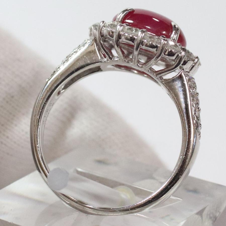 Pt900スタールビーリング R4.158 D1.50 10.7g #17.5 : 鴫原質店 - 通販  