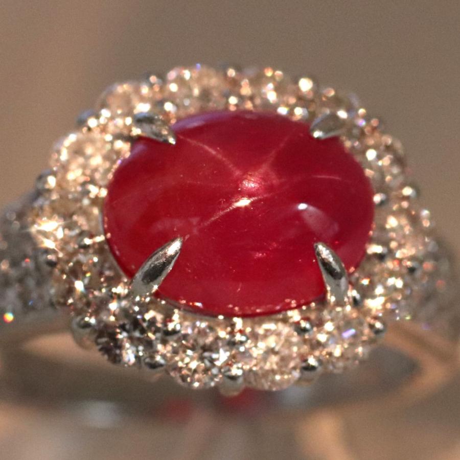 Pt900スタールビーリング R4.158 D1.50 10.7g #17.5 : 鴫原質店 - 通販  