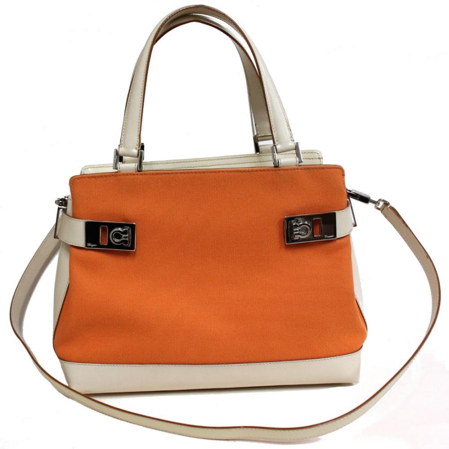 サルヴァトーレ フェラガモ ハンドバッグ ガンチーニ AQ-21 0198-